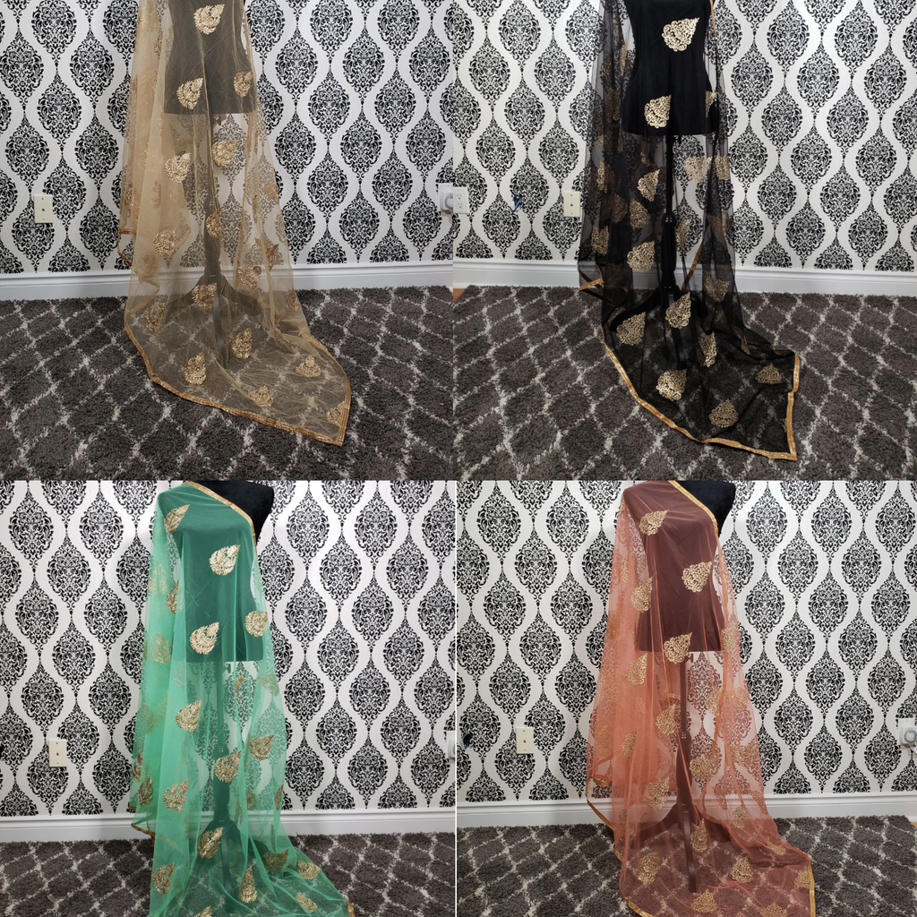 Motif Net Dupattas