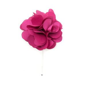 Pink Floral Lapel Pin