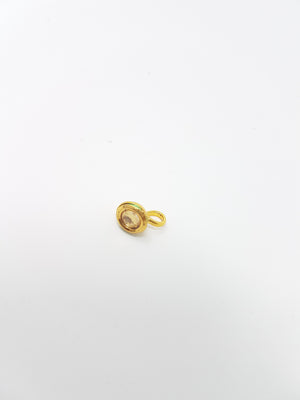 Small Round Clip On Nose Rings
