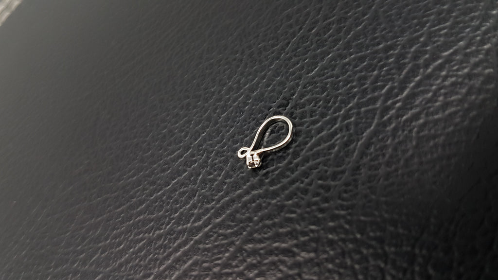 Simple Silver Toned Clip On Nose Ring