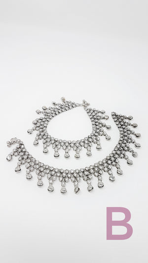 Silver Ghungroo Anklets