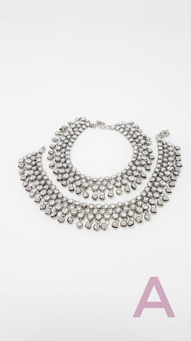Image of Silver Ghungroo Anklets