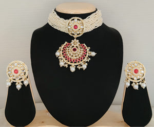 Moti Collar Choker Set